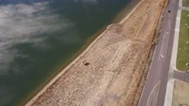 WESTMINSTER COLORADO-2016: Moving Video of a Car Traveling Down a Paved Road
