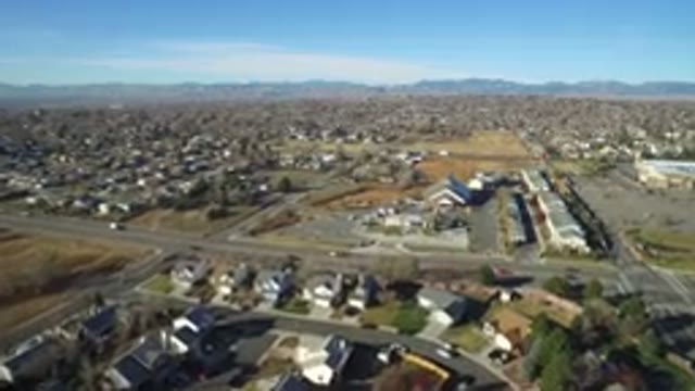 WESTMINSTER COLORADO-2016: Houses Near The Highway Lane