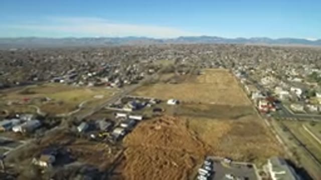 WESTMINSTER COLORADO-2016: Aerial View Of A City Landscape With Clear Blue Sky