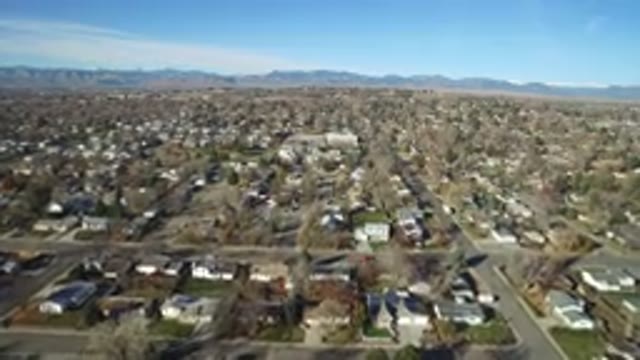 WESTMINSTER COLORADO-2016: Aerial Footage Of A Large Community With A