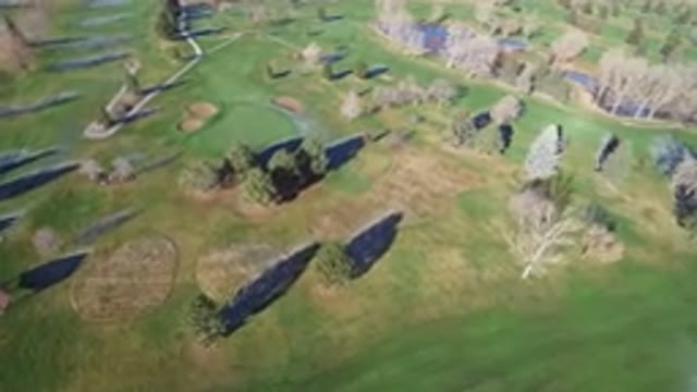 WESTMINSTER COLORADO-2016: An Aerial View Of A Park On A Clear And Sunny Day