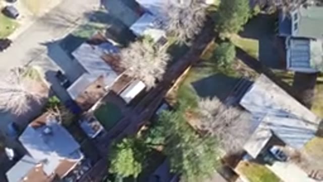 WESTMINSTER COLORADO-2016: Flying Under A Familiar Streets With Houses Car And