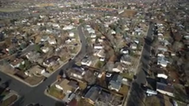 WESTMINSTER COLORADO-2016: Amazing Aerial View Of A Village In Colorado