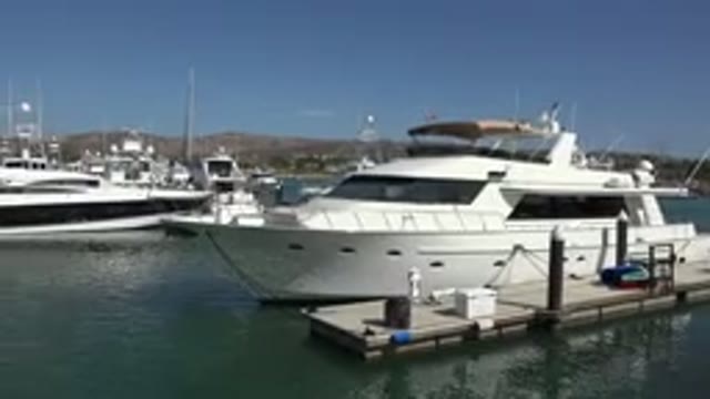 SAN JOSE DEL CABO MEXICO-2017: The Image Of Several Speed Boats Parked In The