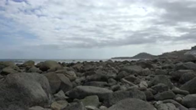 SAN JOSE DEL CABO MEXICO-2017: Waves Crashing Against A Very Rocky Coastline