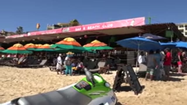 CABO SAN LUCAS MEXICO-2017: Amazing And Beautiful Sunny Day By The Beach