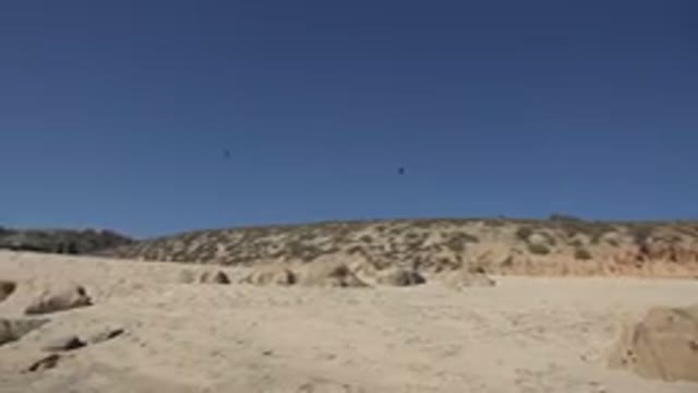 LOS CABOS MEXICO-2017: Footage Of A Desert Like Landscape With No Animals In Site