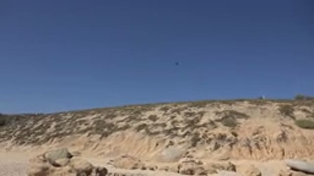 LOS CABOS MEXICO-2017: Dunes And Beach Sand Under The Beautiful And Clean Blue