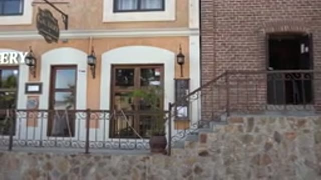 LOS CABOS MEXICO-2017: Street View Of Gallery Storefront
