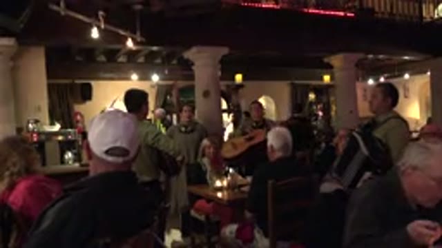 LOS CABOS MEXICO-2017: Crowd Of People Watching Someone Receive A Birthday Gift