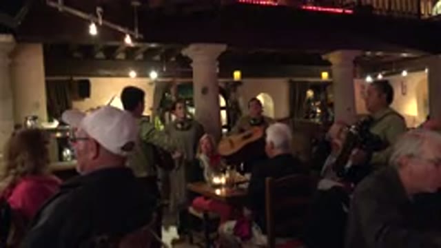 LOS CABOS MEXICO-2017: A Concert Is Going On In A Pub With Lot Of People