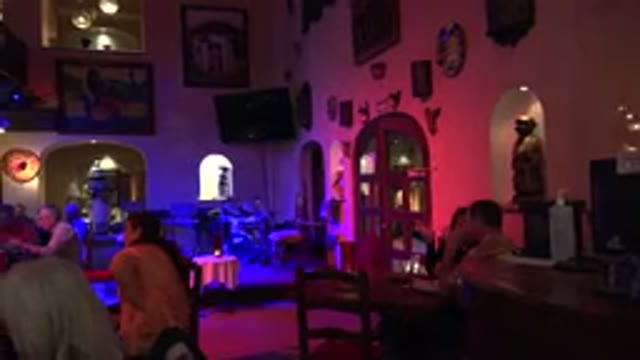 LOS CABOS MEXICO-2017: People On A Winter Day Enjoying The Evening In A