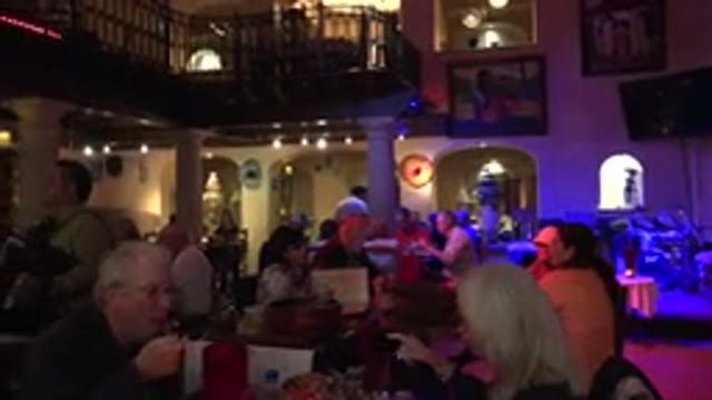 LOS CABOS MEXICO-2017: Crowded Restaurant With Lots Of Activity
