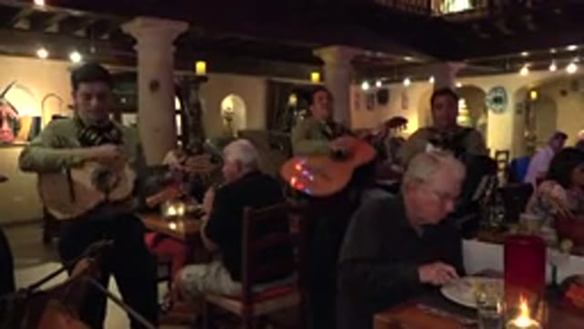 LOS CABOS MEXICO-2017: Beautiful Mexican Restaurant With Live Music For Its Guests