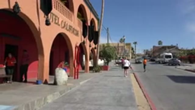 LOS CABOS MEXICO-2017: A Public Hangout in Los Cabos Mexico