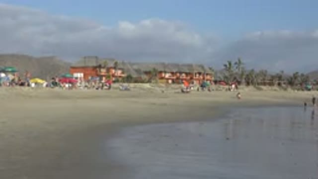 LOS CABOS MEXICO-2017: Cloudy Beach Town Sees Record-Low Tourism For The Season