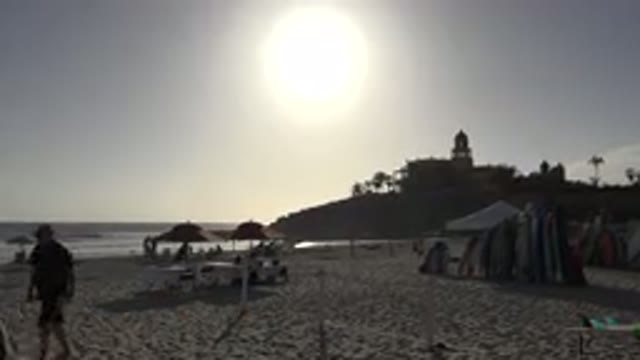 LOS CABOS MEXICO-2017: Footage Of Beach People And Ocean