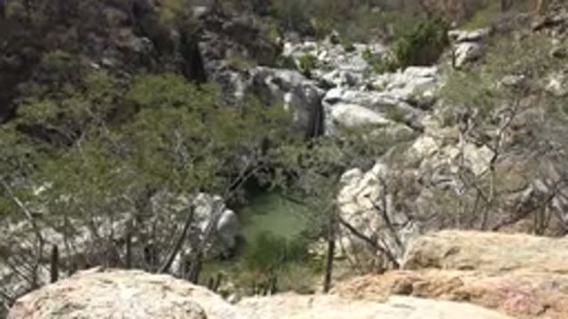 LOS CABOS MEXICO-2017: Viewing of Falls From Top