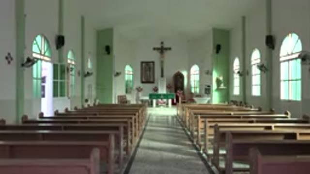LOS CABOS MEXICO-2017: A View From The Back Of A Church And It Is Completely