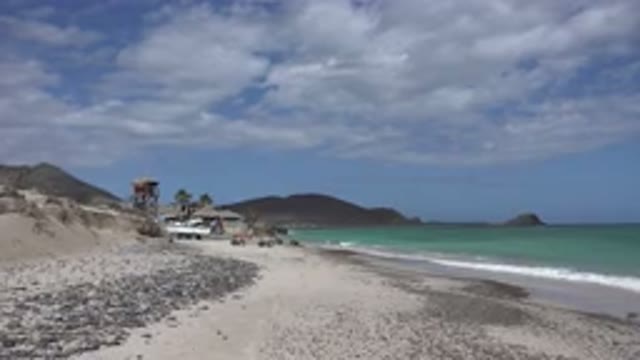CABO PULMO MEXICO-2017: A Beach With Pebbles And Sand And A Few Virgules And
