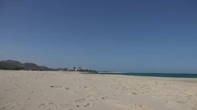 CABO PULMO MEXICO-2017: An Empty Beach On A Day With Blue Skies And Sunshine
