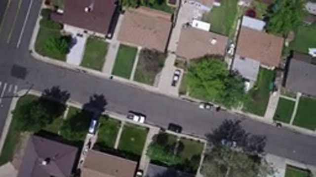 WESTMINSTER COLORADO-2017: Aerial View Of Rooftops And Properties In A Town