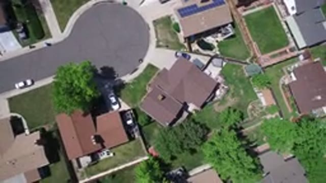 WESTMINSTER COLORADO-2017: Drone Filming Luxury Houses From The Top In A City