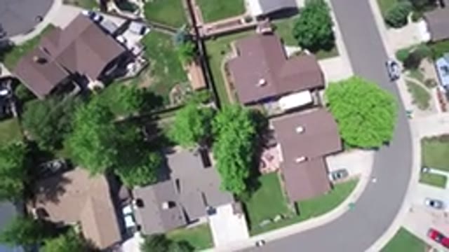 WESTMINSTER COLORADO-2017: An Aerial View Of A Suburban Neighborhood With Homes