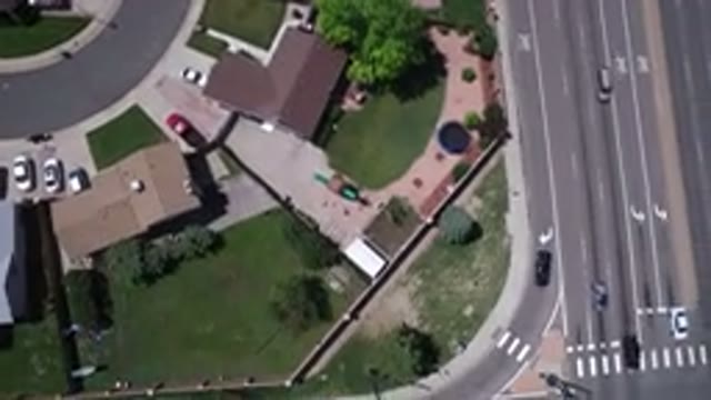 WESTMINSTER COLORADO-2017: Aerial View Of A Neighborhood With Trees