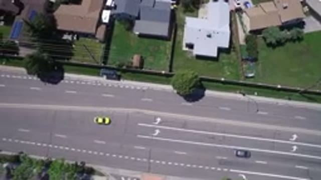 WESTMINSTER COLORADO-2017: Aerial View Of A Highway