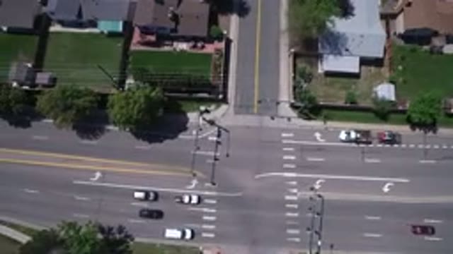 WESTMINSTER COLORADO-2017: Very Wide Avenue For Moving Many Cars In A City