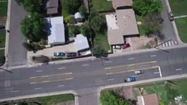 WESTMINSTER COLORADO-2017: Road With A Lot Of Movement Of Cars And With A Lot Of