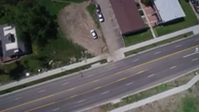 WESTMINSTER COLORADO-2017: The Highway Markings Resemble a Painting