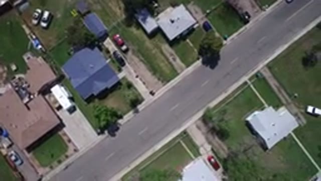WESTMINSTER COLORADO-2017: Drone Video Of Some Houses From The Top With Cars And