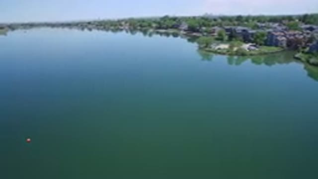 WESTMINSTER COLORADO-2017: Aerial Footage Of A Large Body Of Water With