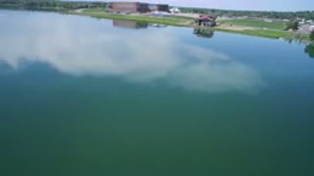WESTMINSTER COLORADO-2017: Beautiful Lake With Clear Waters Reflecting The Blue