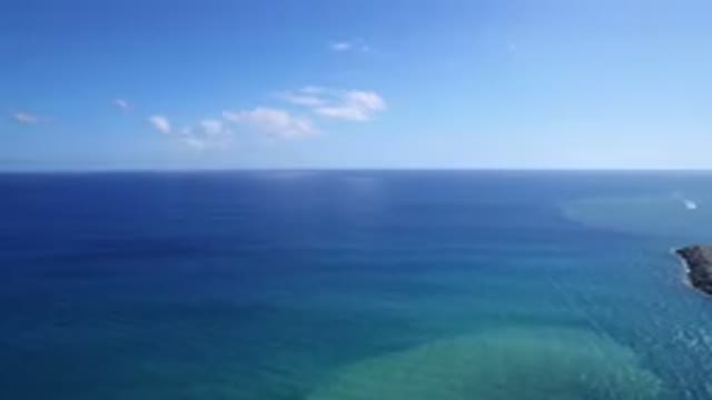 PLAYITA BCS MEXICO-2017: Footage Of A Large Body Of Water With No Landmark