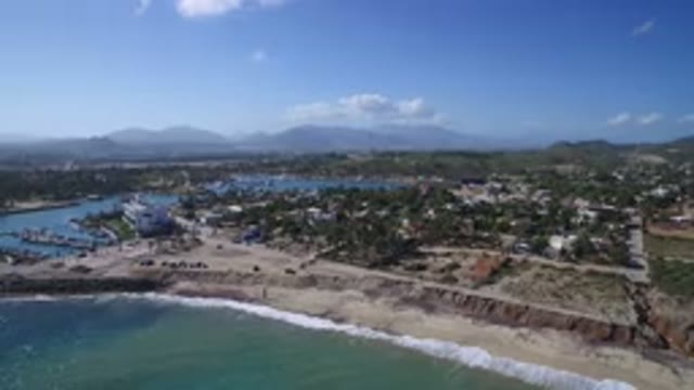 PLAYITA BCS MEXICO-2017: Aerial View Of A Peaceful Subdivision With Clean Streets