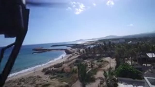 PLAYITA BCS MEXICO-2017: Beach In A Quiet Place With Lots Of Coconut Trees And