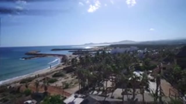 PLAYITA BCS MEXICO-2017: Aerial View Of A City With Big Buildings