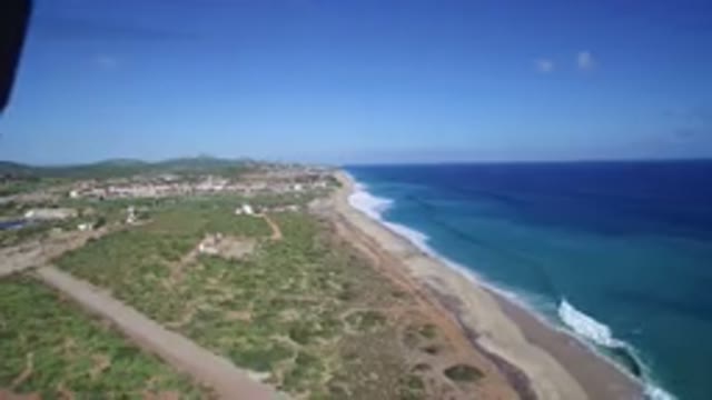 PLAYITA BCS MEXICO-2017: Ocean View Breeze From The Sea With Wide Open Land