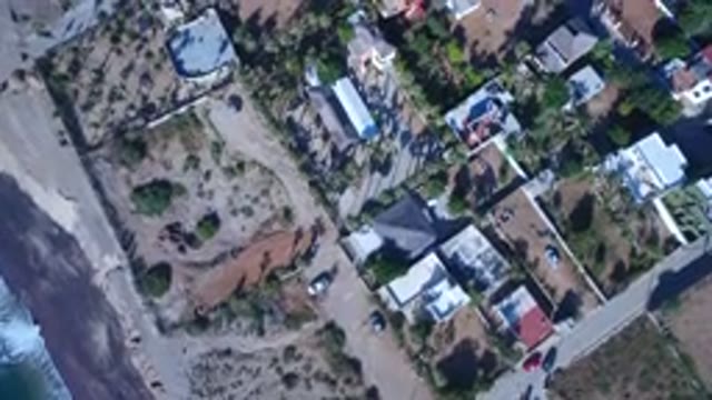 PLAYITA BCS MEXICO-2017: The Houses And Trees Look Like Straight Lines When