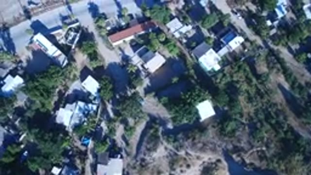 PLAYITA BCS MEXICO-2017: Drone With Camera Films A Port From Above Magnificent
