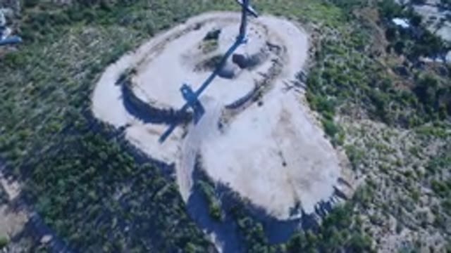PLAYITA BCS MEXICO-2017: Electric Lines In The Forest Providing Power