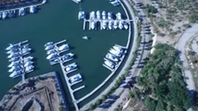 PLAYITA BCS MEXICO-2017: White Beautiful Boats Parked Orderly At The Port