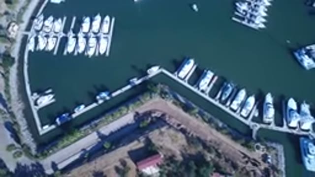 PLAYITA BCS MEXICO-2017: Port Area With Moored Boats