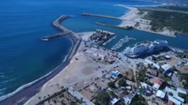 SAN JOSE DEL CABO MEXICO-2017: Landscape Of An Urban Update Near A Pier
