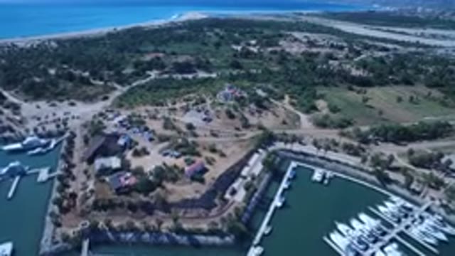 SAN JOSE DEL CABO MEXICO-2017: Aerial View Of A Subdivision With Trees And Clean