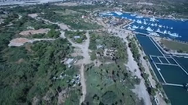 SAN JOSE DEL CABO MEXICO-2017: A Lush Forest Of Trees Alongside A Beautiful River