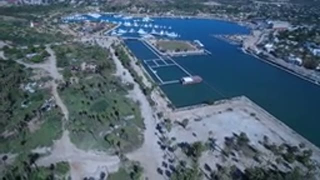 SAN JOSE DEL CABO MEXICO-2017: The Water Body Has A Dock Area For The Boats And